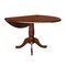 International Concepts Round 42 in Round Dual Drop Leaf Pedestal Table, 29.5 inH, Espresso, 42 W, 42 L, 29.5 in H, Wood K581-42DPT - alternate 7